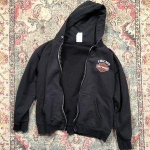 Harley Davidson zip hoodie